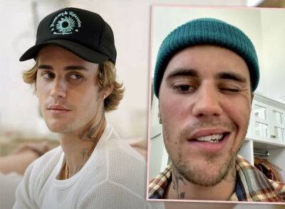 Justin Bieber Gives Update On Scary Face Paralysis! - perezhilton.com