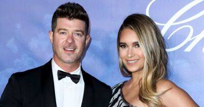 Robin Thicke - Paula Patton - That’s What Love Can Do! Robin Thicke Gets Tattoo of Fiancee April Love Geary’s ‘Naked’ Body - usmagazine.com - California - Mexico