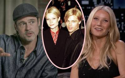 Former Couple Brad Pitt & Gwyneth Paltrow Get Emotional In Rare Joint Interview: 'I Love You So Much' - perezhilton.com - Hollywood - state Missouri - county Love