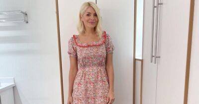 Holly Willoughby - Phillip Schofield - Holly Willoughby stuns in £89 summer dress - but fans point out Instagram mishap - manchestereveningnews.co.uk