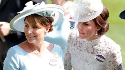 Did Kate Middleton's Mom Carole Borrow the Duchess's Bubblegum Pink Dress? - www.glamour.com