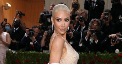Marilyn Monroe Dress Kim Kardashian Wore to Met Gala Now Appears Damaged at the Sleeve: Details - www.usmagazine.com