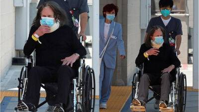 Ozzy Osbourne - Sharon Osbourne - Ozzy Osbourne, 73, 'feeling good' as he leaves hospital in a wheelchair with wife Sharon after 'major' surgery - foxnews.com