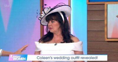 Coleen Nolan - Brenda Edwards - Jane Moore - Loose Women's Coleen Nolan dazzles in wedding outfit as she shows it off live on air - dailyrecord.co.uk