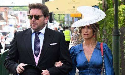 James Martin and girlfriend Louise Davies make stunning rare appearance at Royal Ascot - hellomagazine.com