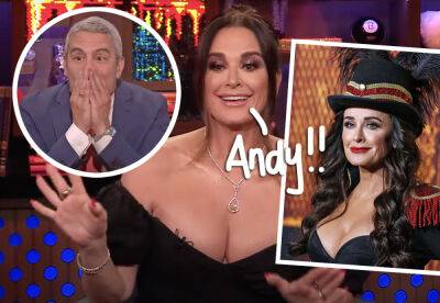 Andy Cohen - Kyle Richards - Chloe Fineman - Halloween Kills - Oops! Andy Cohen Accidentally Revealed Kyle Richards' Breast Reduction On WWHL -- WATCH! - perezhilton.com