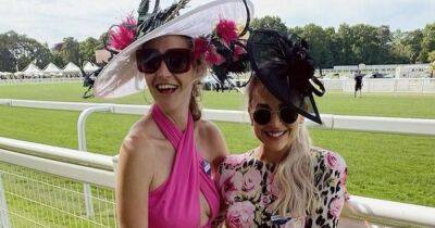 Helen Skelton - Richie Myler - Helen Skelton looks pretty in pink as she attends Royal Ascot with friends - ok.co.uk