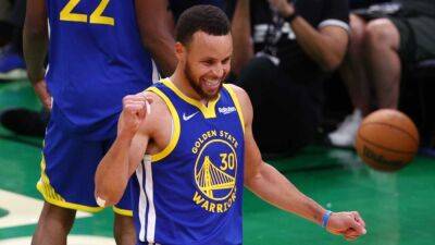 Steph Curry - Stephen Curry - Basketball - Stephen Curry Leads Golden State Warriors to 4th NBA Championship in 8 Years After Beating Celtics in Game 6 - etonline.com - Jordan - Boston