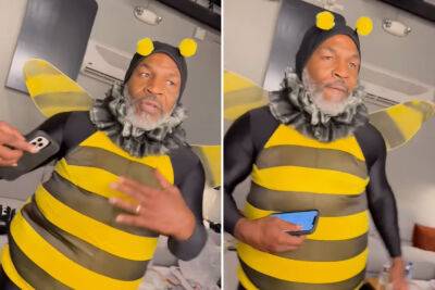 Mike Tyson dresses up like bumblebee, dances on Jimmy Kimmel Live! - nypost.com