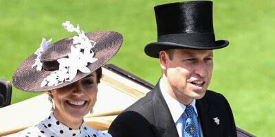 Kate Middleton - Peter Phillips - Williams - Prince William & Kate Middleton Make a Surprise Appearance at the Royal Ascot 2022 - justjared.com