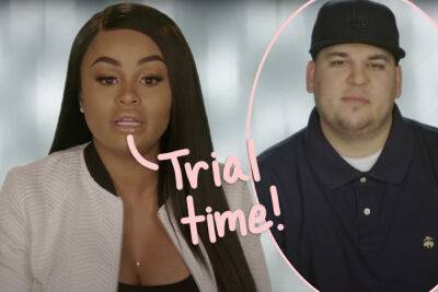Rob Kardashian's Revenge Porn Lawsuit Settlement Scrapped By Judge -- Blac Chyna's Case Will Go To Trial! - perezhilton.com - Italy