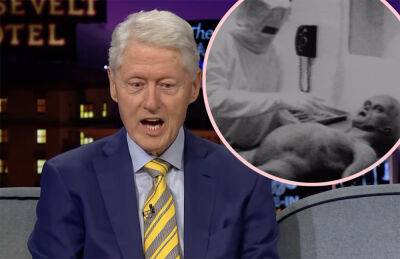 James Corden - Bill Clinton - Reggie Watts - Bill Clinton Finally Gives HONEST Answer About Everything He Learned About Area 51 & Roswell Aliens! - perezhilton.com - USA - Hawaii - city Sandy