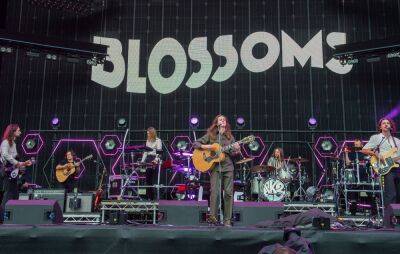 Blossoms forced to cut short set at Isle of Wight festival due to weather issues - nme.com - county Isle Of Wight