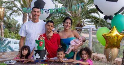 Cristiano Ronaldo - Georgina Rodriguez - Cristiano Ronaldo throws football-themed 12th birthday for son in Majorca - ok.co.uk - Manchester
