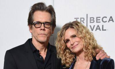 Kevin Bacon - Kyra Sedgwick - Kevin Bacon shares incredible family photo featuring kids Sosie and Travis in honor of Father's Day - hellomagazine.com - county Travis