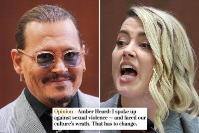 Johnny Depp - Amber Heard - The defamatory essay that may cost Amber Heard $10M after Depp verdict - nypost.com - USA - Hollywood - Virginia - county Liberty