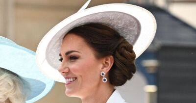 Kate Middleton makes sweet tribute to Princess Diana with Trooping the Colour jewellery - www.ok.co.uk