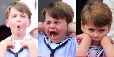 Prince Louis Goes Viral for All of His Reaction Shots at Trooping the Colour - www.justjared.com - London