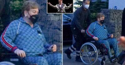 Elton John, 75, denies he is in a frail condition - www.msn.com - city Milan - city Bern
