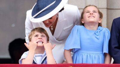 See Prince Louis Steal the Spotlight With Silly Faces at Trooping the Colour - www.etonline.com