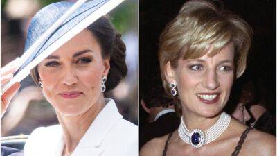 Kate Middleton Honored Princess Diana Twice at the 2022 Trooping the Colour - www.glamour.com