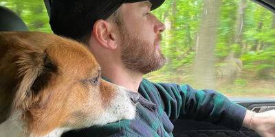 Chris Evans Says Adopting Dog Dodger Was 'The Best Decision of My Life' - justjared.com