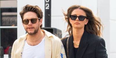Louis Vuitton - Niall Horan - Niall Horan Takes Girlfriend Amelia Woolley & Her Family Out for Father's Day - justjared.com - London