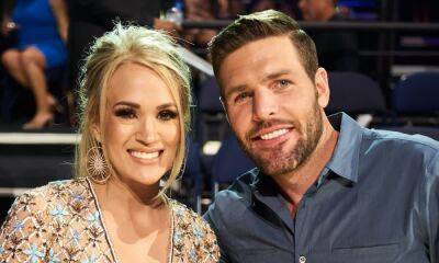 Carrie Underwood - Mike Fisher - Carrie Underwood pays sweet tribute to husband Mike Fisher with quirky family photo - hellomagazine.com - Nashville