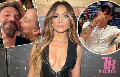 Jennifer Lopez - Marc Anthony - Nadia Ferreira - Jennifer Lopez Gives Father's Day Love To 'Consistent' Ben Affleck Over Baby Daddy Marc Anthony! - perezhilton.com