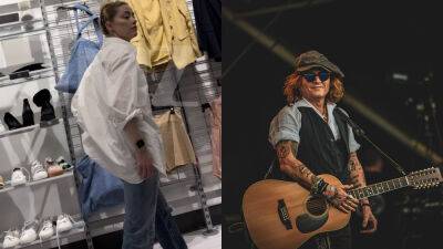 Johnny Depp - Amber Heard - Whitney Henriquez - Johnny Depp performs with Jeff Beck in Finland as Amber Heard is spotted shopping following defamation trial - foxnews.com - New York - Virginia - Finland - city Helsinki - county Hampton - county Heard