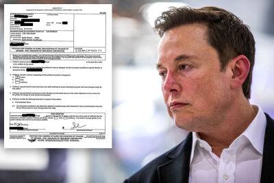 Elon Musk - Justine Wilson - Elon Musk’s child allegedly files to change name, seeks to cut ties: reports - nypost.com - Los Angeles