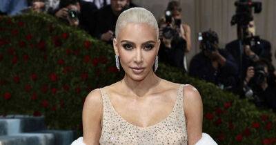 Kim Kardashian - Marilyn Monroe - John F.Kennedy - Hudson - Kim Kardashian insists she didn’t damage Marilyn Monroe’s dress at Met Gala - msn.com - USA - county Monroe