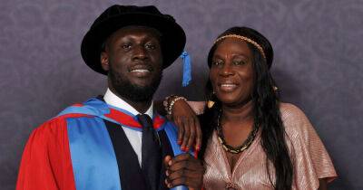 Stormzy thanks mum in sweet message as he picks up honorary degree from Exeter University - www.msn.com - city Exeter