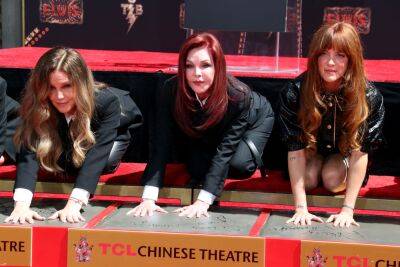 Regina King - Patrick Stewart - Riley Keough - Elvis Presley - Lisa Marie - Elvis Presley’s Family Imprint Their Hand Prints At The Iconic TCL Chinese Theatre - etcanada.com - China - county Butler - Austin, county Butler - city Austin, county Butler