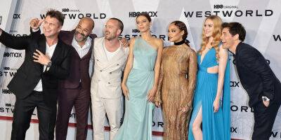 Evan Rachel Wood, Tessa Thompson & Angela Sarafyan Glam Up 'Westworld' Season 4 Premiere in NYC - www.justjared.com - New York