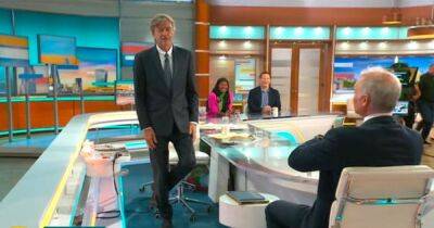 Richard Madeley - Hilary Jones - ITV GMB viewers distracted as Richard Madeley attempts 'Flamingo test' which shows if you'll die in next 7 years - manchestereveningnews.co.uk - Britain - Brazil - city Bristol