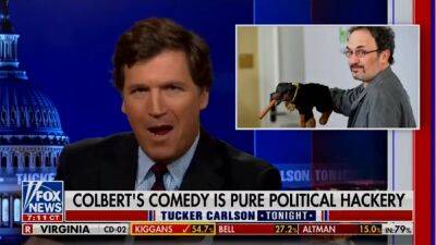 Tucker Carlson Argues Jan 6 Rioters Were Funnier Than Stephen Colbert’s Staff (Video) - thewrap.com - Columbia