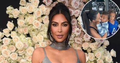 Kim Kardashian - Jimmy Fallon - Kim Kardashian Publicly Scolds Sons Saint and Psalm for Misbehaving: ‘You Are Saying Bad Things’ - usmagazine.com - New York - California - Chicago