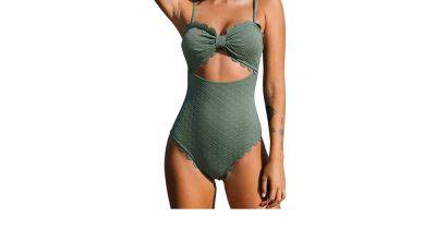 Shoppers Love This ‘Flattering’ Cutout Swimsuit With Tummy Control - usmagazine.com