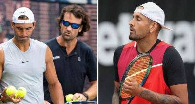 Rafael Nadal's coach joins Nick Kyrgios in calling out ATP over new mid-match trial - msn.com - USA
