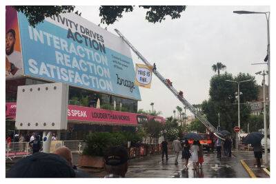 Ryan Reynolds - Patrick Stewart - Ted Sarandos - Regina Hall - Cannes Lions Sees Greenpeace Protest Atop The Palais As Guerrilla Campaign Continues To Disrupt Ad Festival - deadline.com - France - Netflix