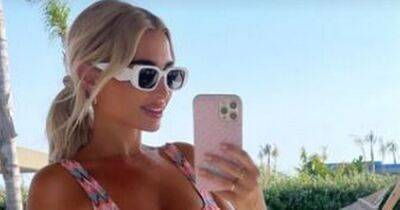 Kim Kardashian - Billie Faiers - Pregnant Billie Faiers flaunts blossoming baby bump in bikini as she shows off summer range - ok.co.uk