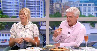 Holly Willoughby - Phillip Schofield - Wolfgang Puck - Itv This - ITV This Morning fans baffled by 'criminal' cooking segment with Hollywood chef - manchestereveningnews.co.uk