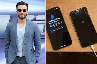 Chris Evans mourns the death of his beloved iPhone 6: ‘Rest easy, pal’ - nypost.com