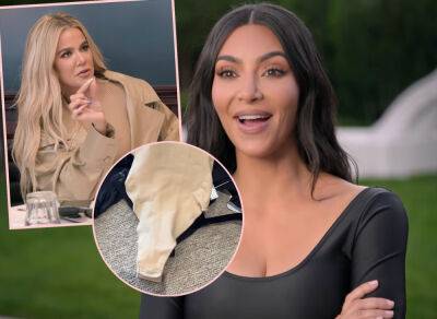 Khloé Got What She Wanted! Kim Kardashian Announces ‘Vagina Area’ Of SKIMS Bodysuits Will Be Widened To Be More Inclusive - perezhilton.com