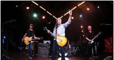 Sir Paul McCartney brought back to his ‘early days’ at Glastonbury warm-up gig - www.msn.com