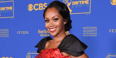 'The Young & The Restless' Star Mishael Morgan Makes History at Daytime Emmys 2022 - www.justjared.com