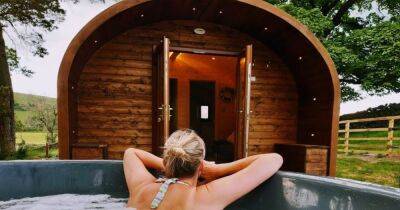 The luxury glamping pods on the edge of the Lake District with their own private hot tubs - www.manchestereveningnews.co.uk - Britain - Manchester