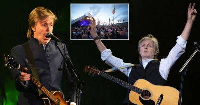 Paul Maccartney - Johnny Depp - Jimi Hendrix - My Valentine - Edward Scissorhands - Sir Paul McCartney halts Glastonbury performance over concern for audience member - msn.com