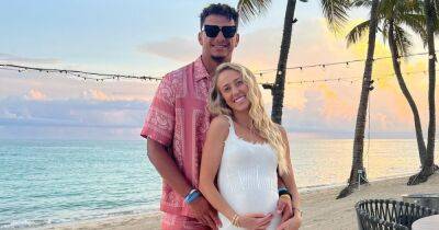 NFL Star Patrick Mahomes and Wife Brittany Announce Sex of Baby No. 2 — With Squirt Gun Reveal - www.usmagazine.com